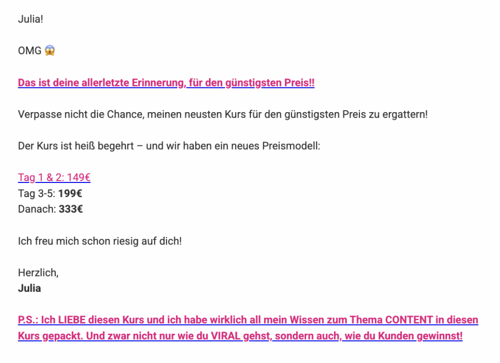 Email Marketing Launch