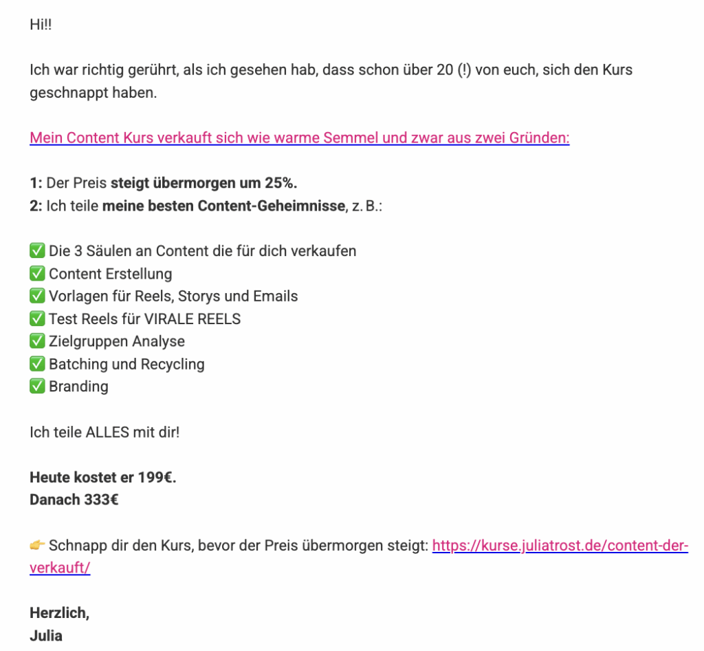 Email Marketing Launch